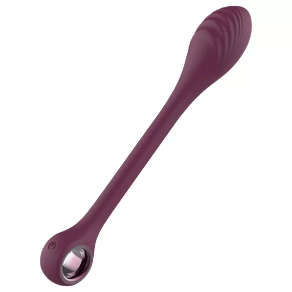 Glam - vibrador flexível e à prova d'água para ponto G (roxo)
