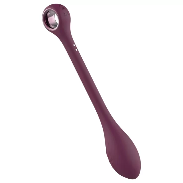 Glam - vibrador flexível e à prova d'água para ponto G (roxo)