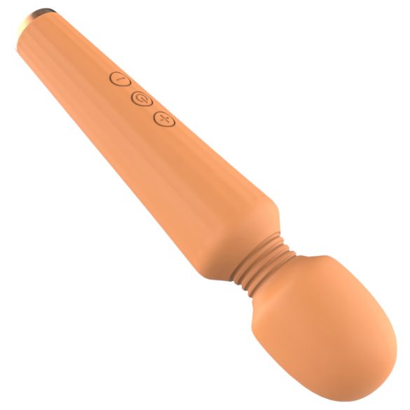 Glam - massageador vibratório recarregável (laranja)