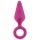 Flirts Pull Plug - plug anal pequeno - silicone rosa