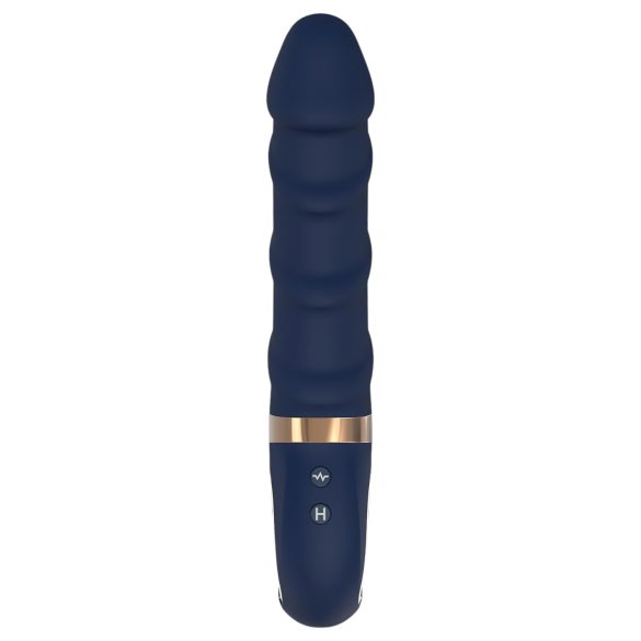 Goddess Belenos - vibrador ponto G com aquecimento - silicone azul