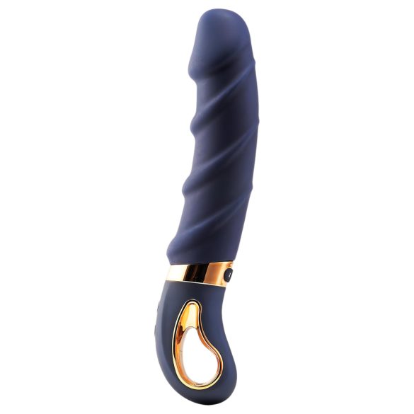 Goddess Belenos - vibrador ponto G com aquecimento - silicone azul