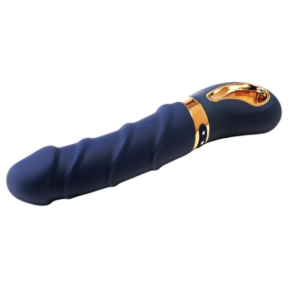 Goddess Belenos - vibrador ponto G com aquecimento - silicone azul