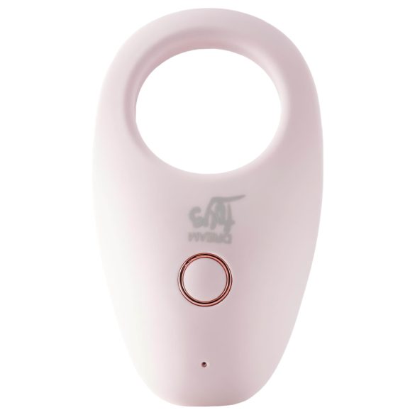Vivre Bibi - anel peniano vibratório recarregável - silicone rosa