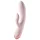 Vivre Coco - vibrador com estimulador de clitóris recarregável - rosa