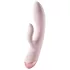 Vivre Coco - vibrador com estimulador de clitóris recarregável - rosa