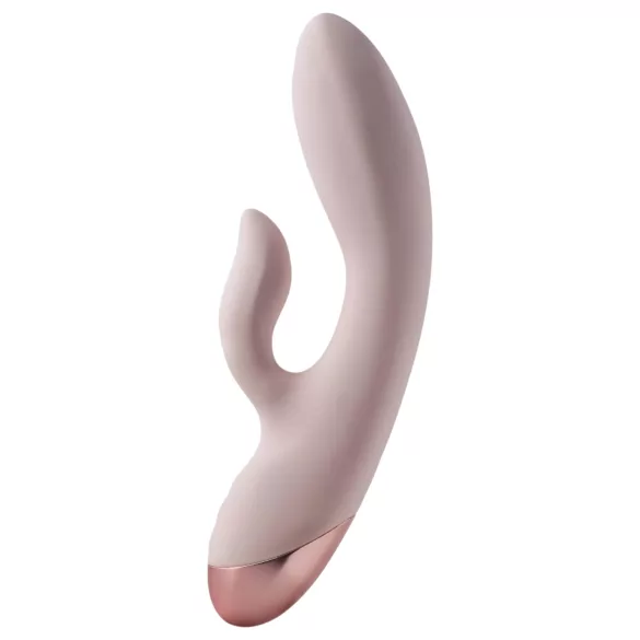 Vivre Coco - vibrador com estimulador de clitóris recarregável - rosa