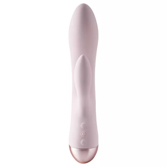 Vivre Coco - vibrador com estimulador de clitóris recarregável - rosa