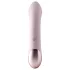 Vivre Coco - vibrador com estimulador de clitóris recarregável - rosa
