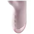 Vivre Coco - vibrador com estimulador de clitóris recarregável - rosa