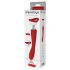 Red Revolution Georgia - vibrador ponto G e bomba vaginal - vermelho