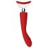 Red Revolution Georgia - vibrador ponto G e bomba vaginal - vermelho