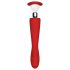 Red Revolution Georgia - vibrador ponto G e bomba vaginal - vermelho