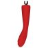 Red Revolution Georgia - vibrador ponto G e bomba vaginal - vermelho