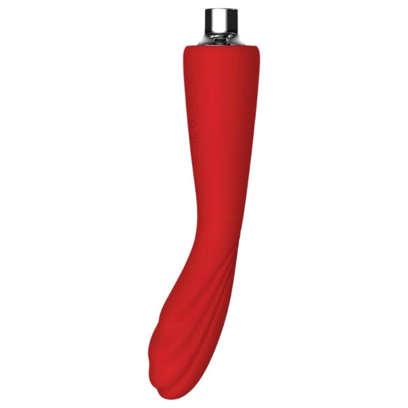 Red Revolution Georgia - vibrador ponto G e bomba vaginal - vermelho