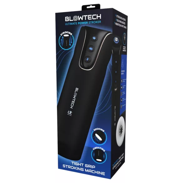 Dreamtoys Blowtech Tight Grip - masturbador vibratório masculino