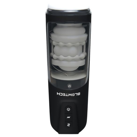 Dreamtoys Blowtech - Masturbador Vibratório com Movimento para Cima e para Baixo (Preto)