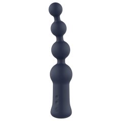   Startroopers Hubble - vibrador anal com esferas recarregável - silicone azul