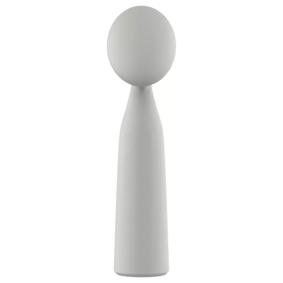 Nude Luna - mini varinha vibratória recarregável - cinza