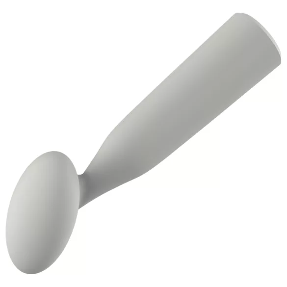 Nude Luna - mini varinha vibratória recarregável - cinza