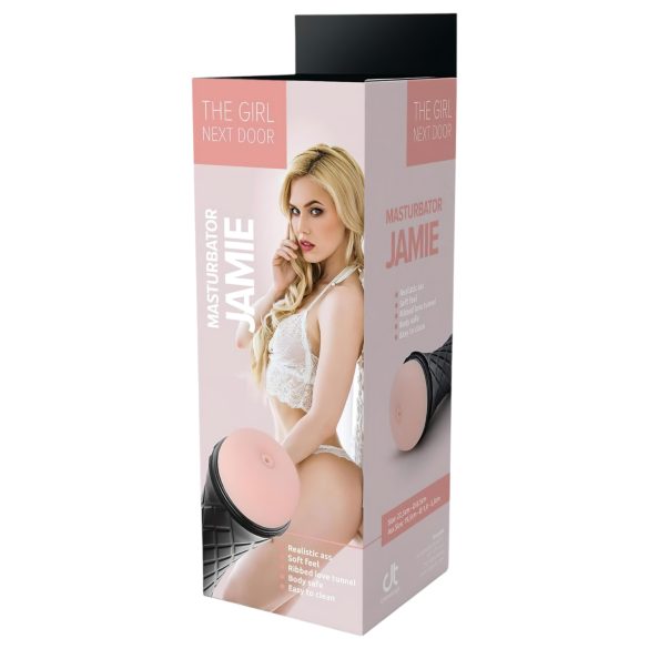 The Girl Next Door Jamie - masturbador vaginal e anal realista - cor natural