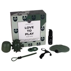   Pleasure Box Love to Play - kit masturbador masculino - 6 peças