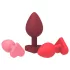 Dreamtoys Amour - conjunto de treino anal de oferta (vermelho)