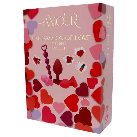 Dreamtoys Amour - conjunto de treino anal de oferta (vermelho)