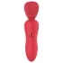 Dreamtoys Amour - conjunto de vibrador tipo varinha (vermelho)
