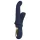 Deusa Íris - vibrador com braço estimulador de clitóris com pérolas (azul)