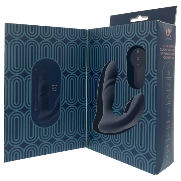 Dreamtoys Pulz - vibrador anal com função de pulsação e comando remoto (azul)