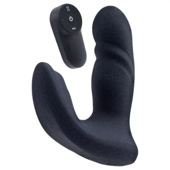Dreamtoys Pulz - vibrador anal com função de pulsação e comando remoto (azul)