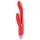 Dreamtoys - vibrador rabbit ponto G e clitóris - silicone vermelho