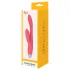 Dreamtoys - vibrador rabbit ponto G e clitóris - silicone vermelho
