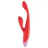 Dreamtoys - vibrador rabbit ponto G e clitóris - silicone vermelho