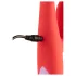 Dreamtoys - vibrador rabbit ponto G e clitóris - silicone vermelho