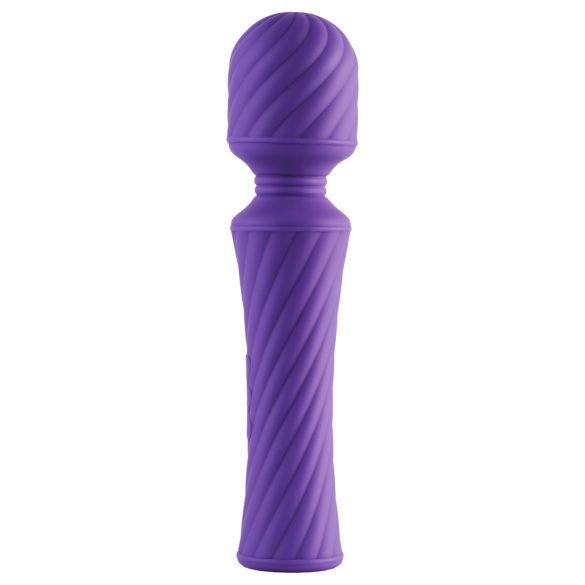Dreamtoys - vibrador massageador recarregável - silicone roxo