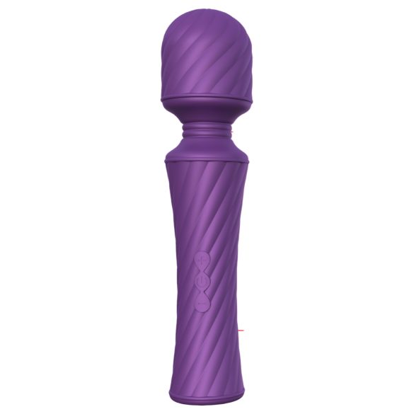 Dreamtoys - vibrador massageador recarregável - silicone roxo