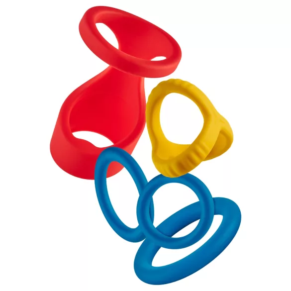 Dreamtoys Love Signal - conjunto de anéis penianos (multicolorido)