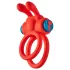 Dreamtoys Love Signal - anel peniano vibratório (vermelho)