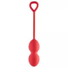 Dreamtoys - bolas tailandesas duplas - silicone vermelho