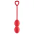 Dreamtoys - bolas tailandesas duplas - silicone vermelho