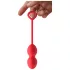 Dreamtoys - bolas tailandesas duplas - silicone vermelho