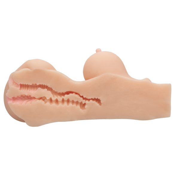 The Girl Next Door Annika - masturbador torso feminino - cor natural