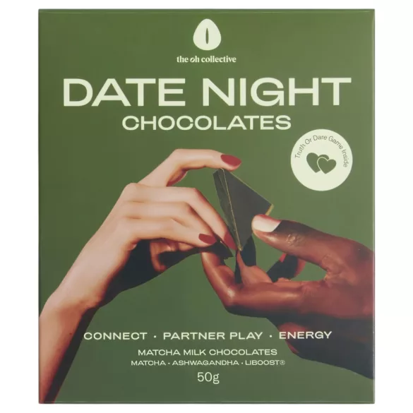 The Oh Collective Date Night Matcha - chocolate de matcha e morango para casais (50 g)