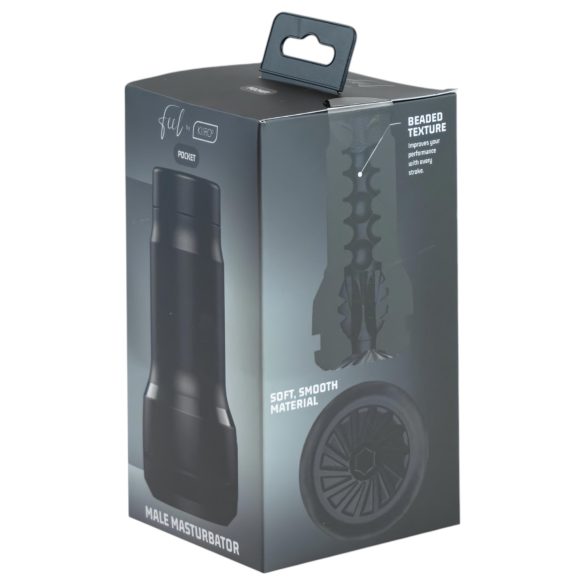 Kiiroo Feel Pocket - masturbador de bolso (preto)