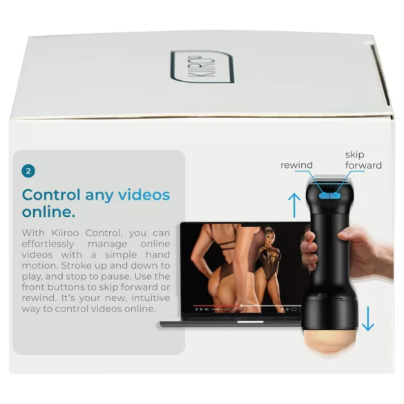Kiiroo Control - adaptador vibrante (preto)