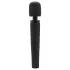 Pixey Deluxe Black Velvet - vibrador tipo varinha M (preto)