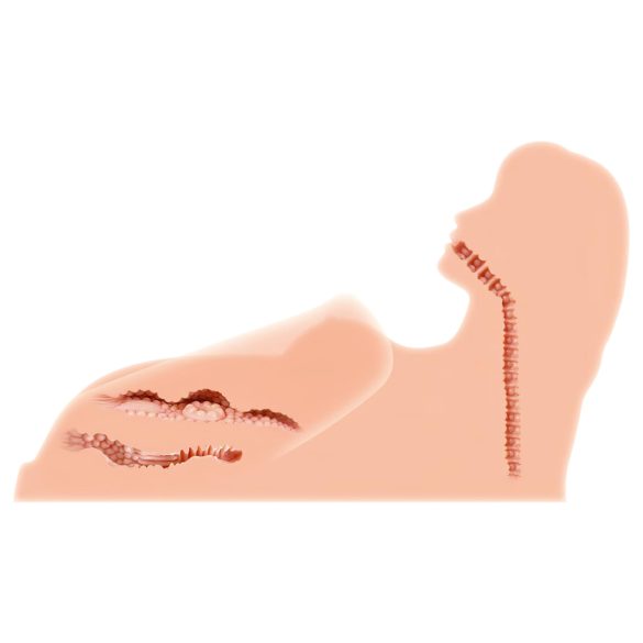 Kokos Hera 3 - masturbador vagina realista - cor natural