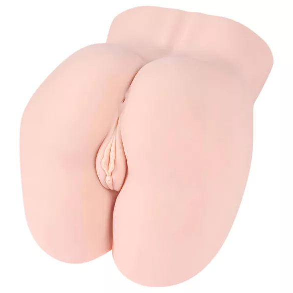 Kokos Hera - masturbador realístico torso vagina e ânus - cor natural